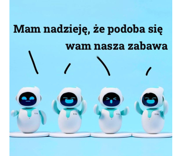 Eilik Desktop Companion Robot Blue - 1593975 - zdjęcie 4